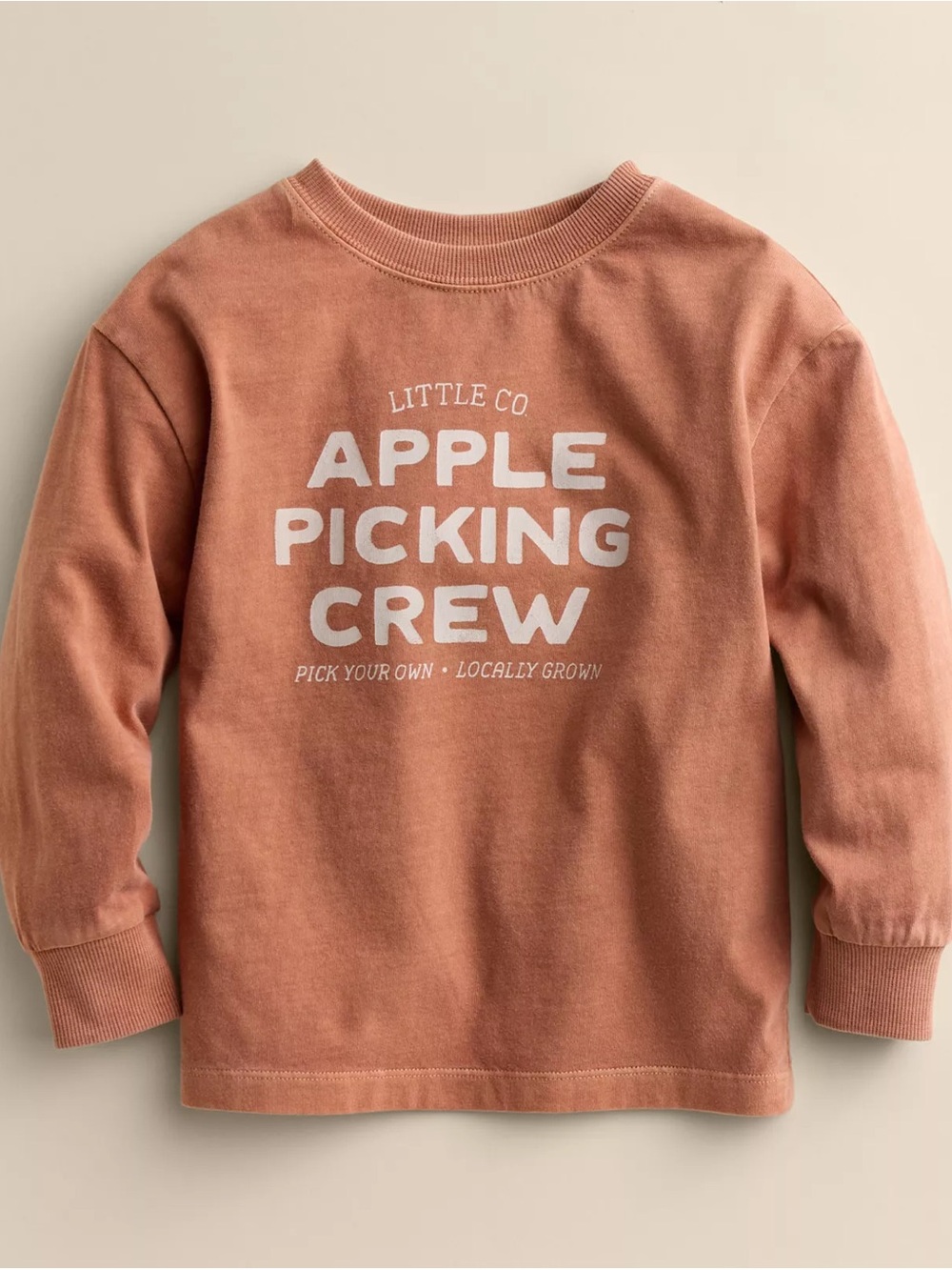 Little Co by Lauren Conrad - Apple Picking Crew Long-Sleeve Tee - 9M